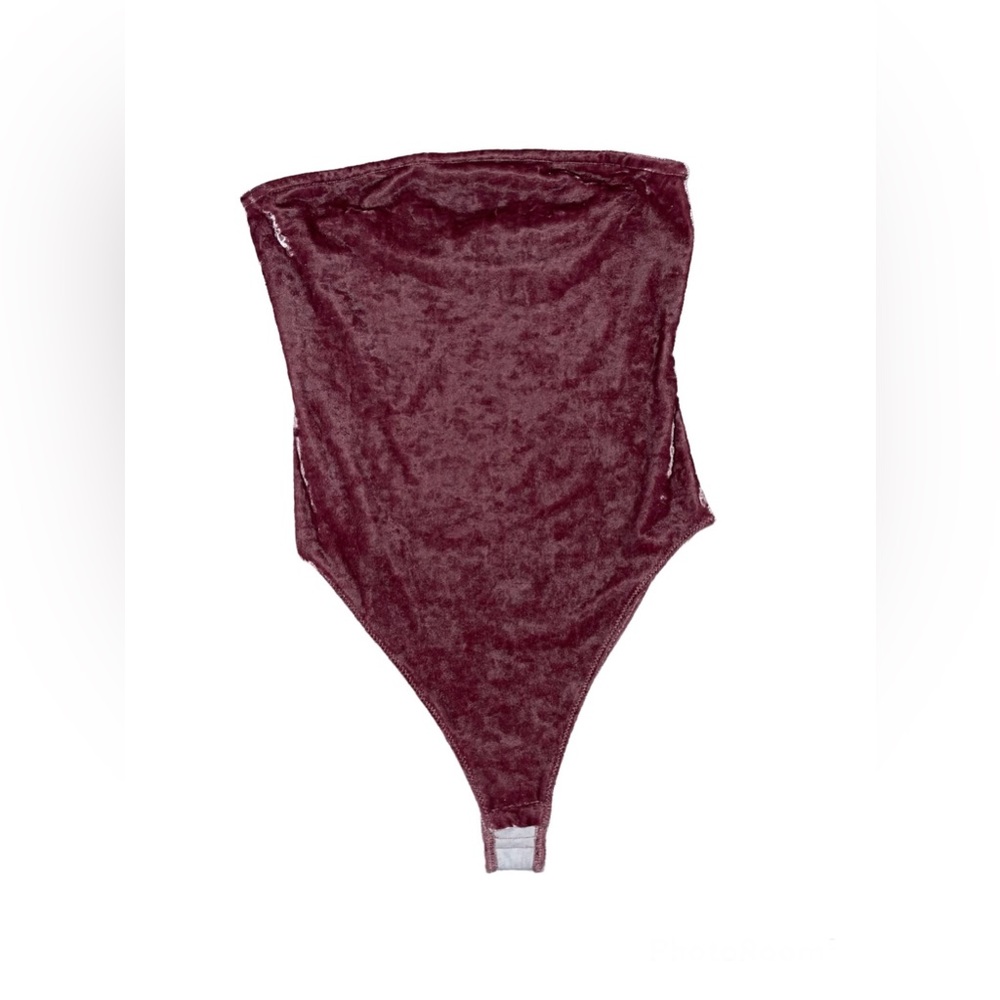 Urban Outfitters | Burgundy Strapless Bodysuit | Women’s Size S